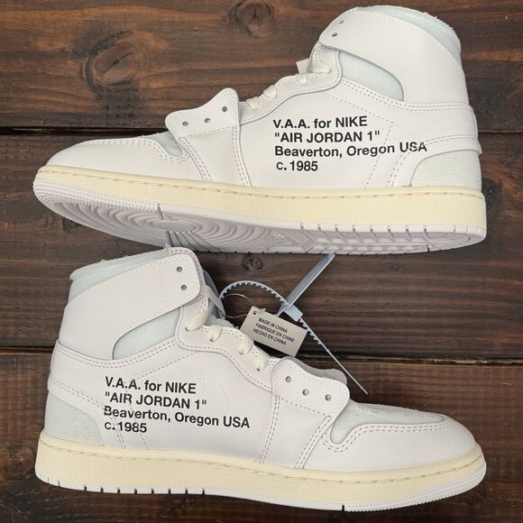 Air Jordan 1 High x V.A.A. Virgil Abloh Archive Off-White Shoes main image 13